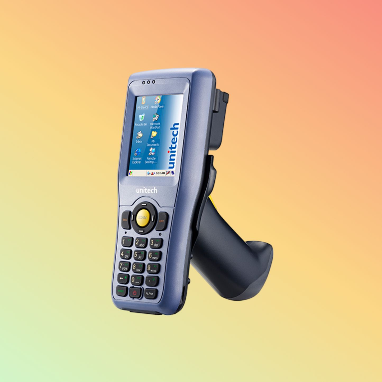 Unitech HT682LR Rugged Handheld Terminal