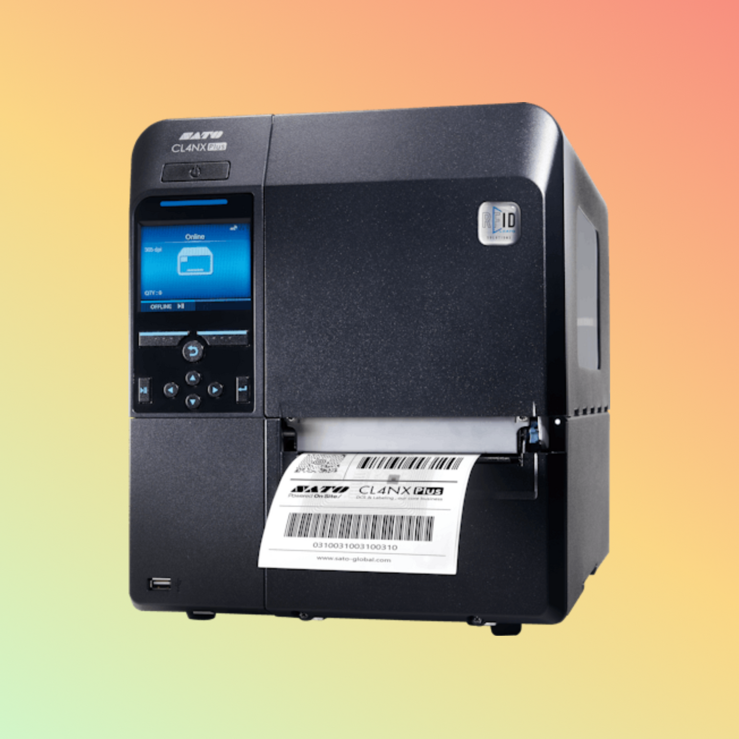 SATO CL4NX Industrial Thermal Printer – High-Speed, RFID Ready