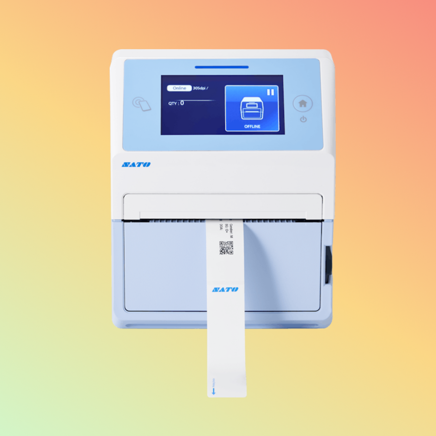 alt="SATO America CT4-LX-HC desktop thermal printers, ideal for healthcare and office environments, offering reliable performance, high-resolution output, and user-friendly operation."