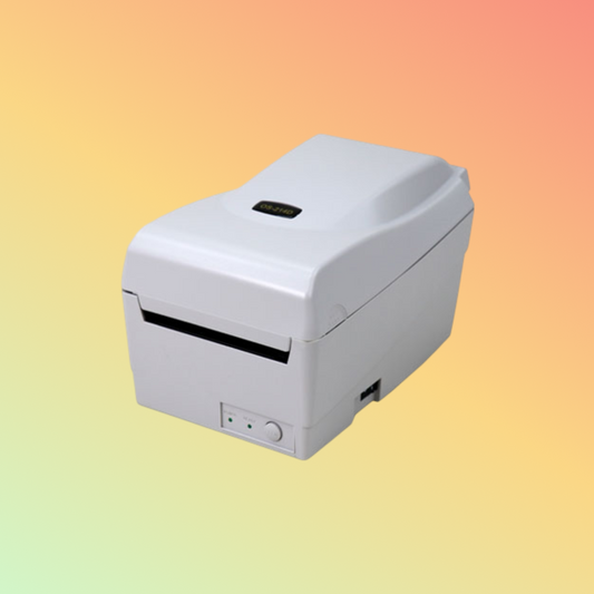 alt="ARGOX OS-214D thermal desktop printer designed for compact spaces, featuring high-resolution output, versatile connectivity options, and efficient thermal printing."