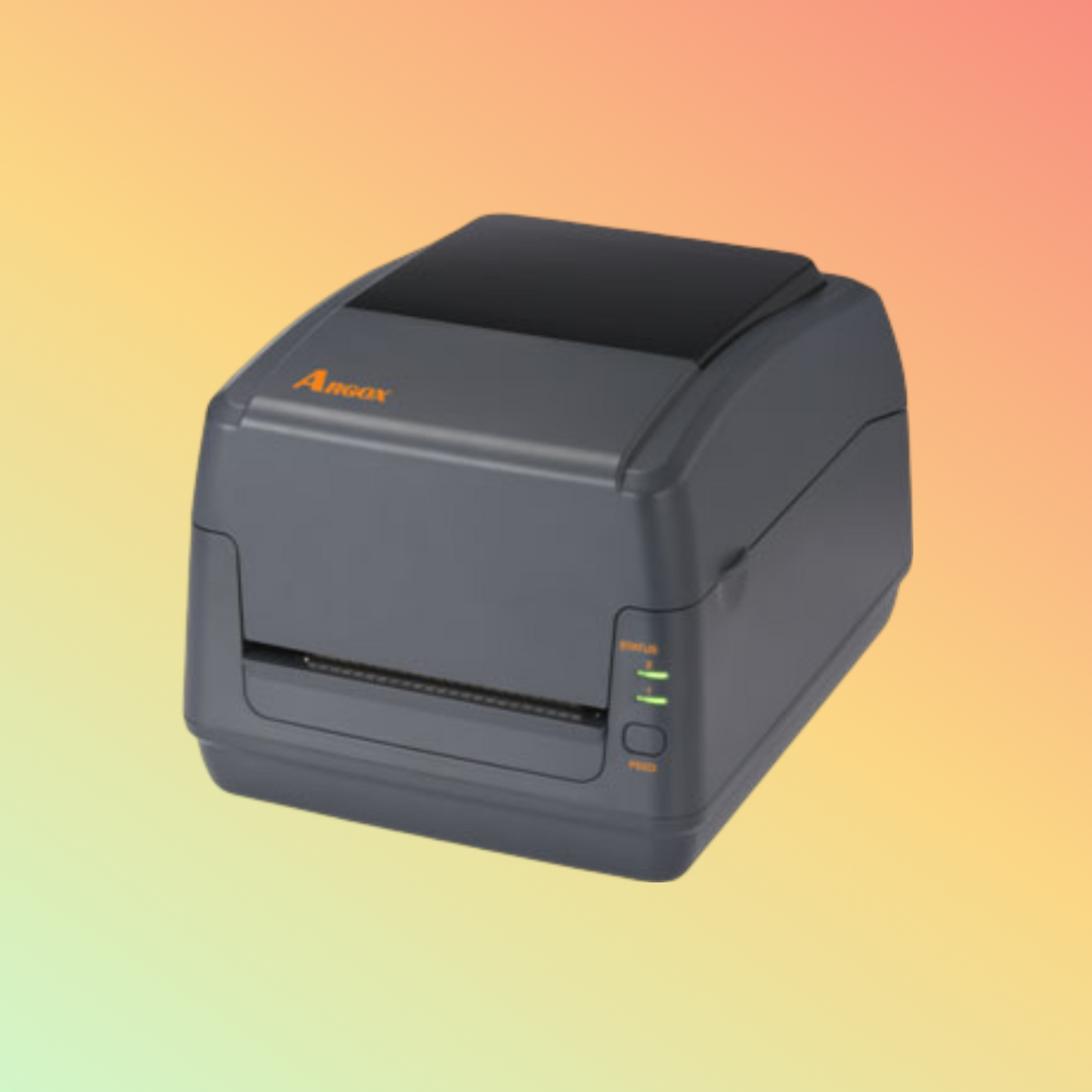 alt="ARGOX P4-650 label printer, ideal for office and retail environments, offering high-resolution output, robust construction, and versatile compatibility."