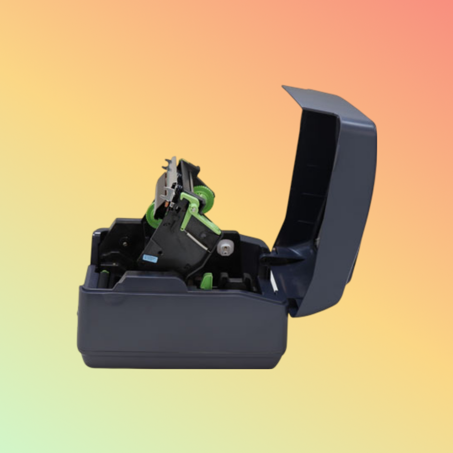 alt="Compact ARGOX P4-650 label printer designed for efficient label printing, featuring a high-resolution output, robust design, and multiple connectivity options."