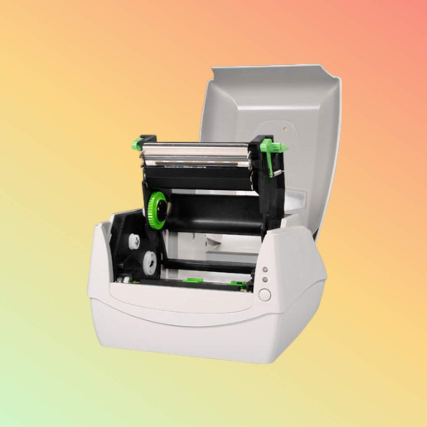 alt="Compact ARGOX CP-2140 desktop printer designed for label printing, featuring high-resolution output, versatile compatibility, and user-friendly operation."