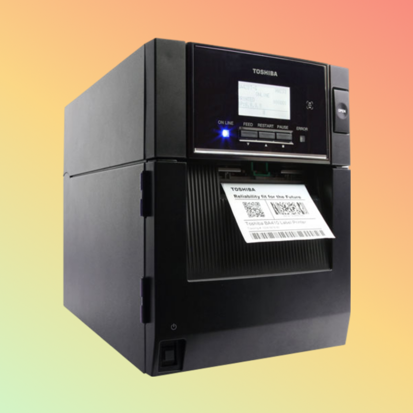 Toshiba BA410T Industrial Barcode Printer