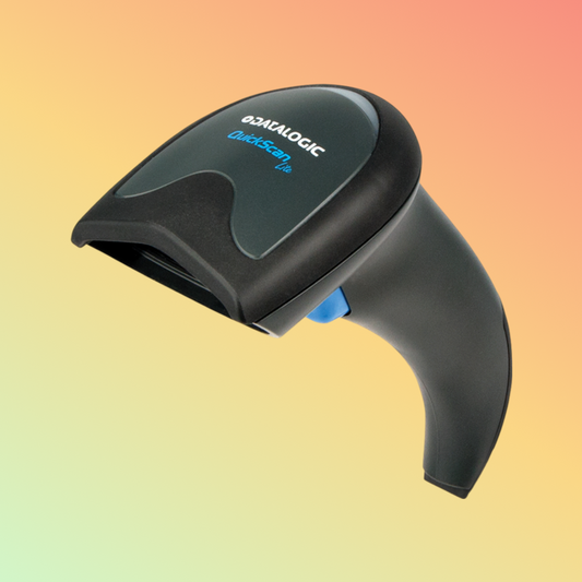 alt="DCI Scanning LITE QW2120 1D Barcode Scanner for quick checkout"