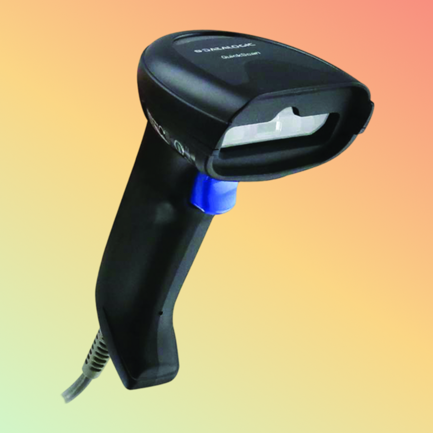 alt="Handheld DCI QD2200 1D Barcode Reader, ergonomic and efficient"