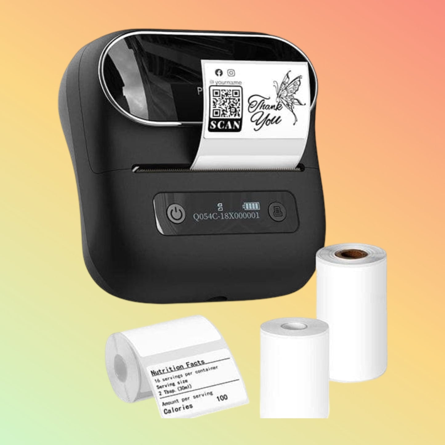 Phomemo M220 Label Maker Bluetooth Thermal Label Printer