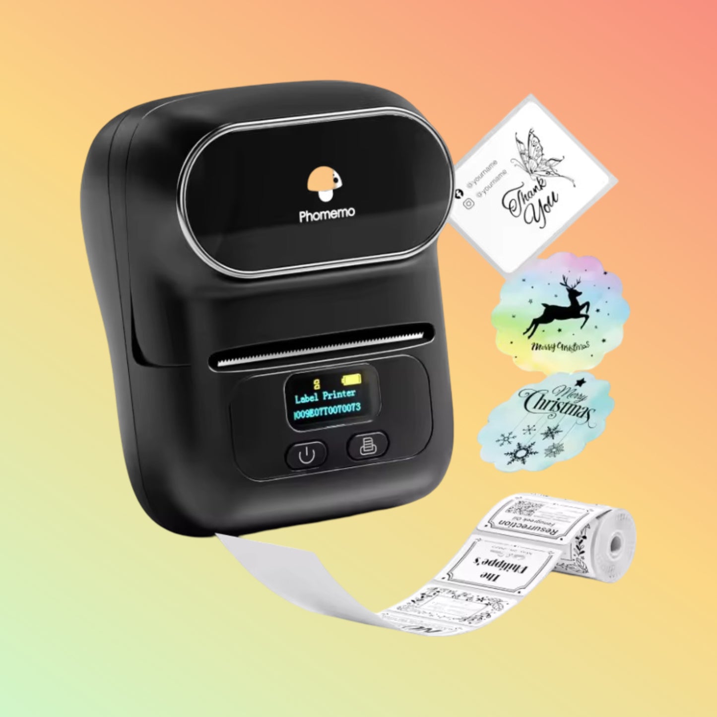 Phomemo M110 Label Printer – Compact, Versatile Barcode & Label Maker