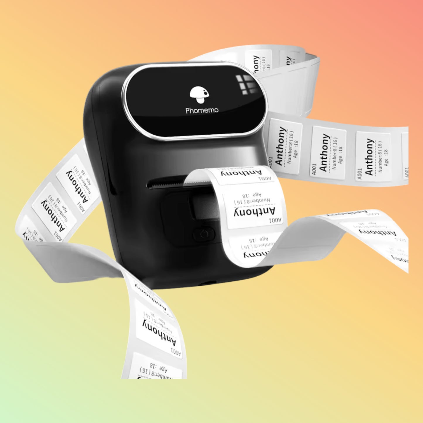 Phomemo M110 Label Printer – Compact, Versatile Barcode & Label Maker