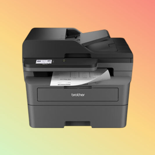 طابعة ليزر أحادية اللون لاسلكية من Brother MFC-L2820DW