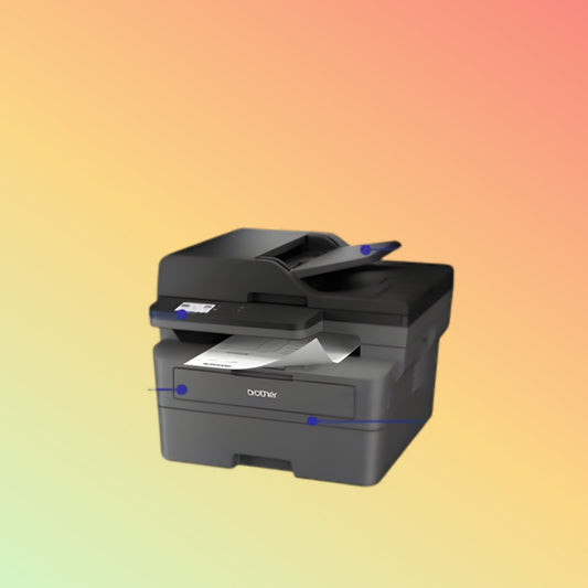 طابعة ليزر أحادية اللون لاسلكية من Brother MFC-L2820DW