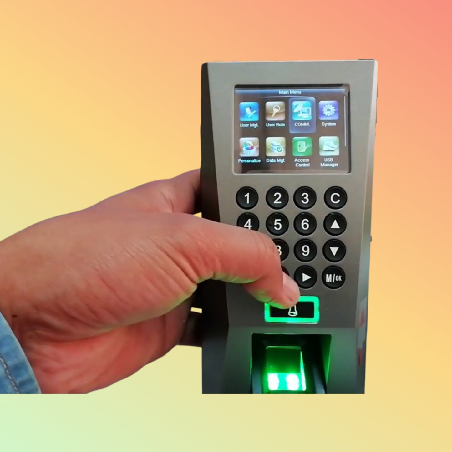 ZKTeco F18 - Biometric Fingerprint Reader