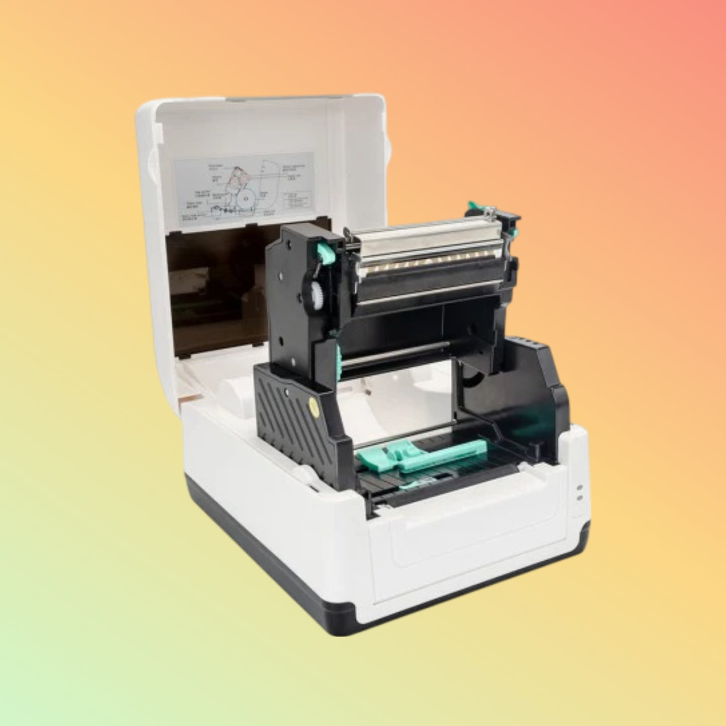 POSTECH PT-R452T Thermal Transfer Label Printer