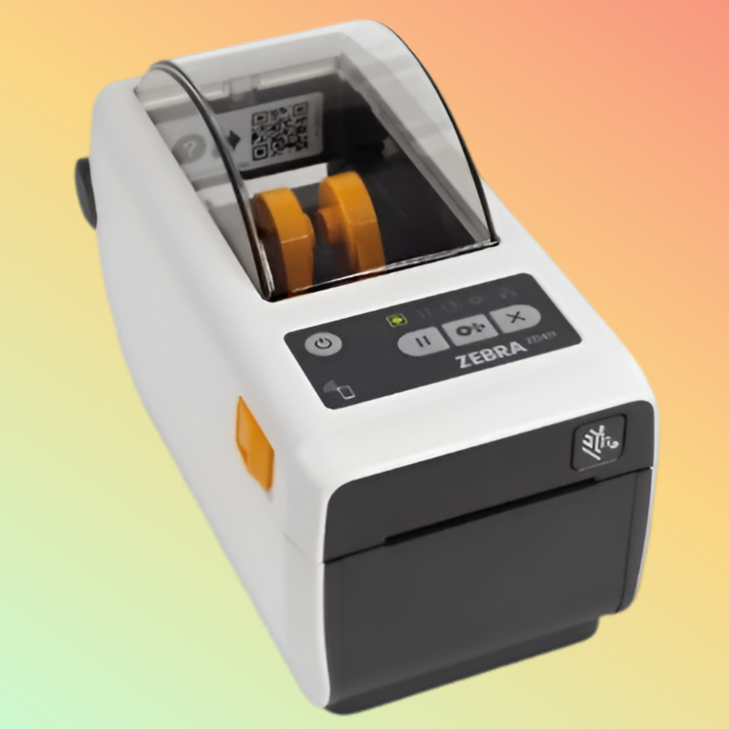 Zebra ZD411 Barcode Label Desktop Printer (White)