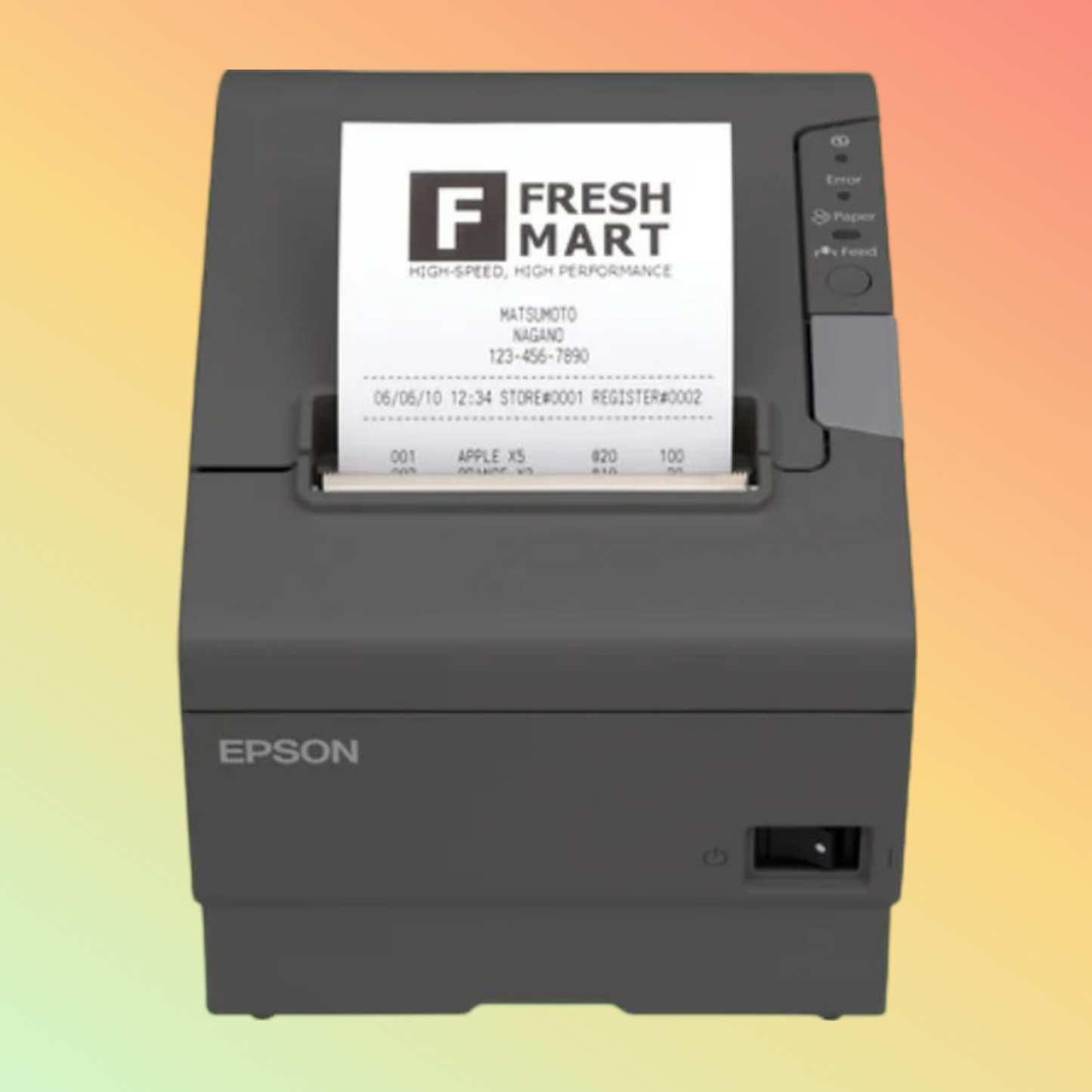 Epson TM 88V Ethernet Energy Star Receipt Printer