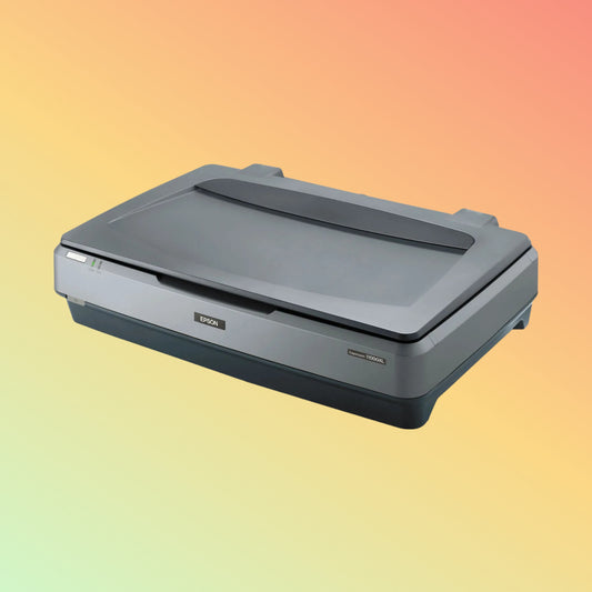 "High-resolution 2400 x 4800dpi scan of artwork using Epson 13000XL."