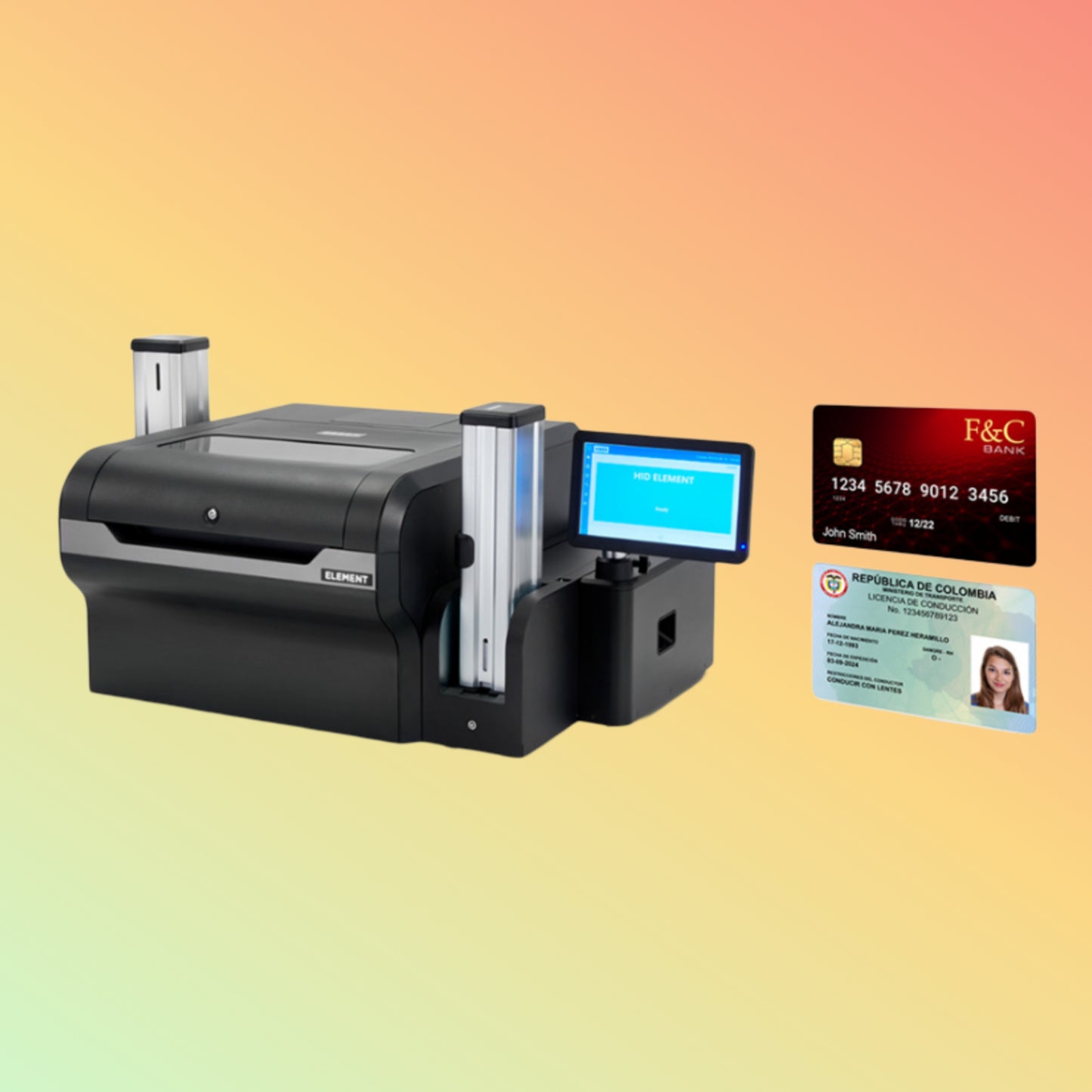 HID® ELEMENT™ LE - Laser Engraver for ID & Financial Cards