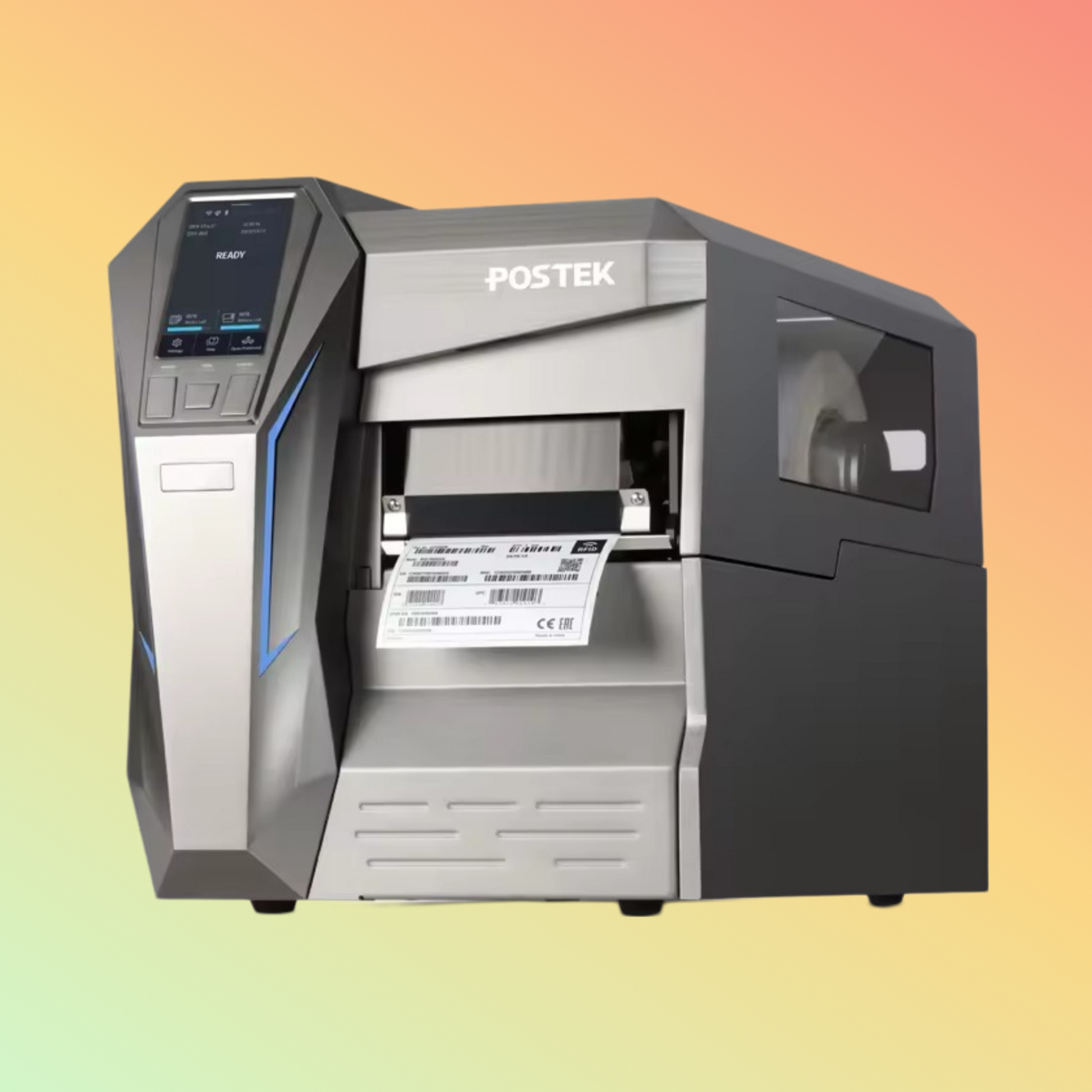 High-resolution image of the Postek OX Series Label Printer.