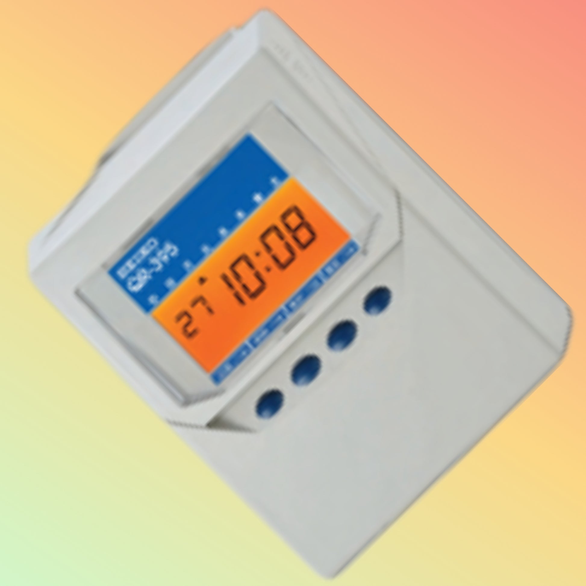 "TQR-395 Time Recorder automatic card intake for seamless operation"