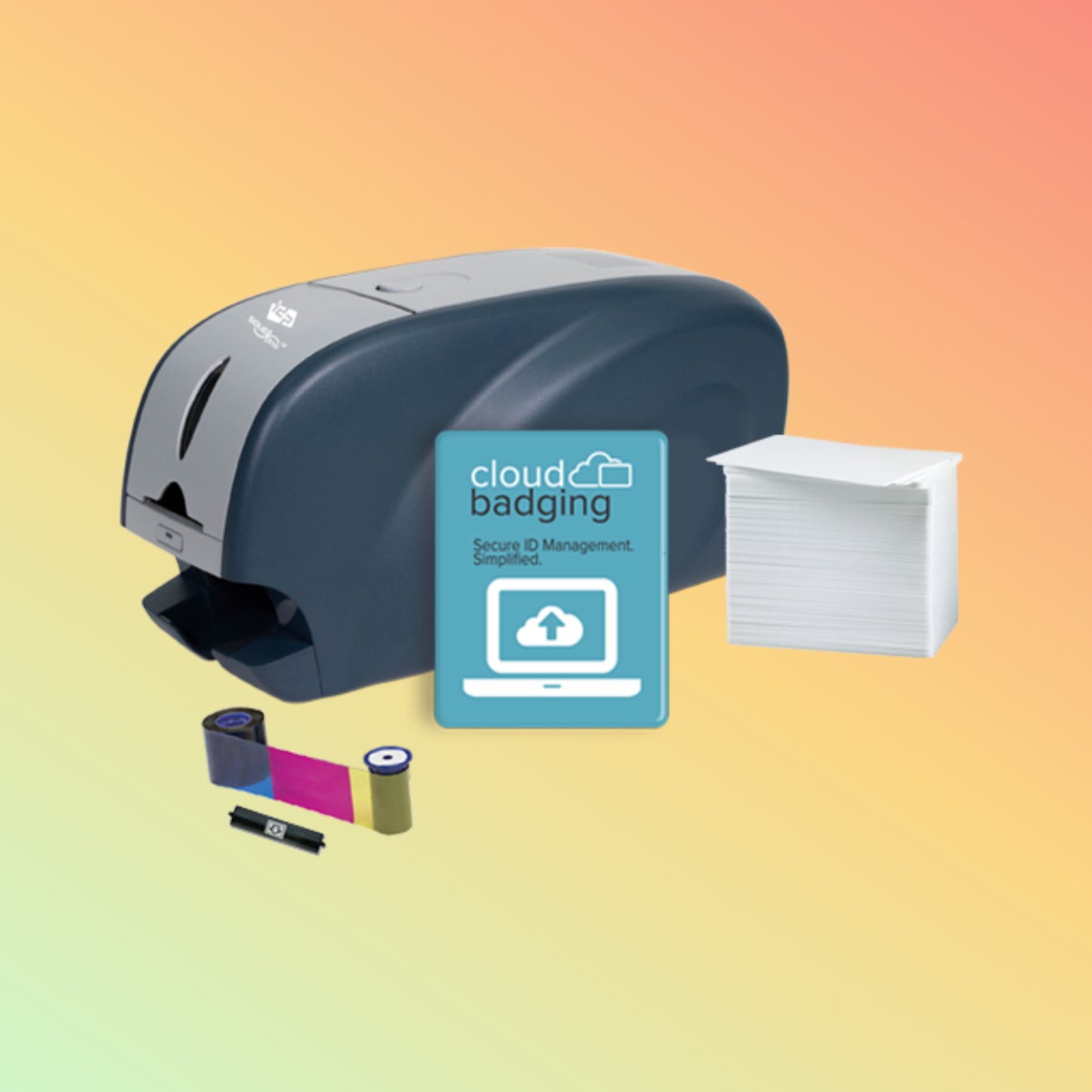 IDP Solid 310S Single-Sided ID Card Printer