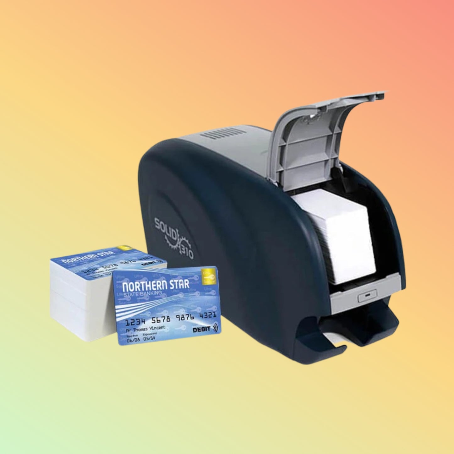 IDP Solid 310S Single-Sided ID Card Printer