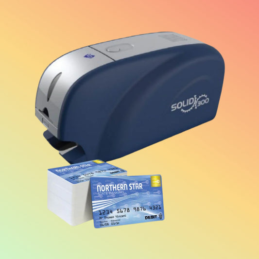 "IDP Solid 310R Rewritable ID Card Printer"