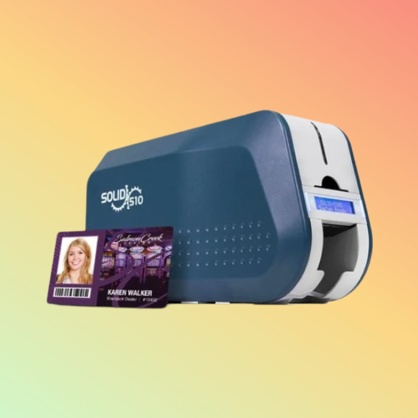 IDP SOLID 510 Series ID Card Printer