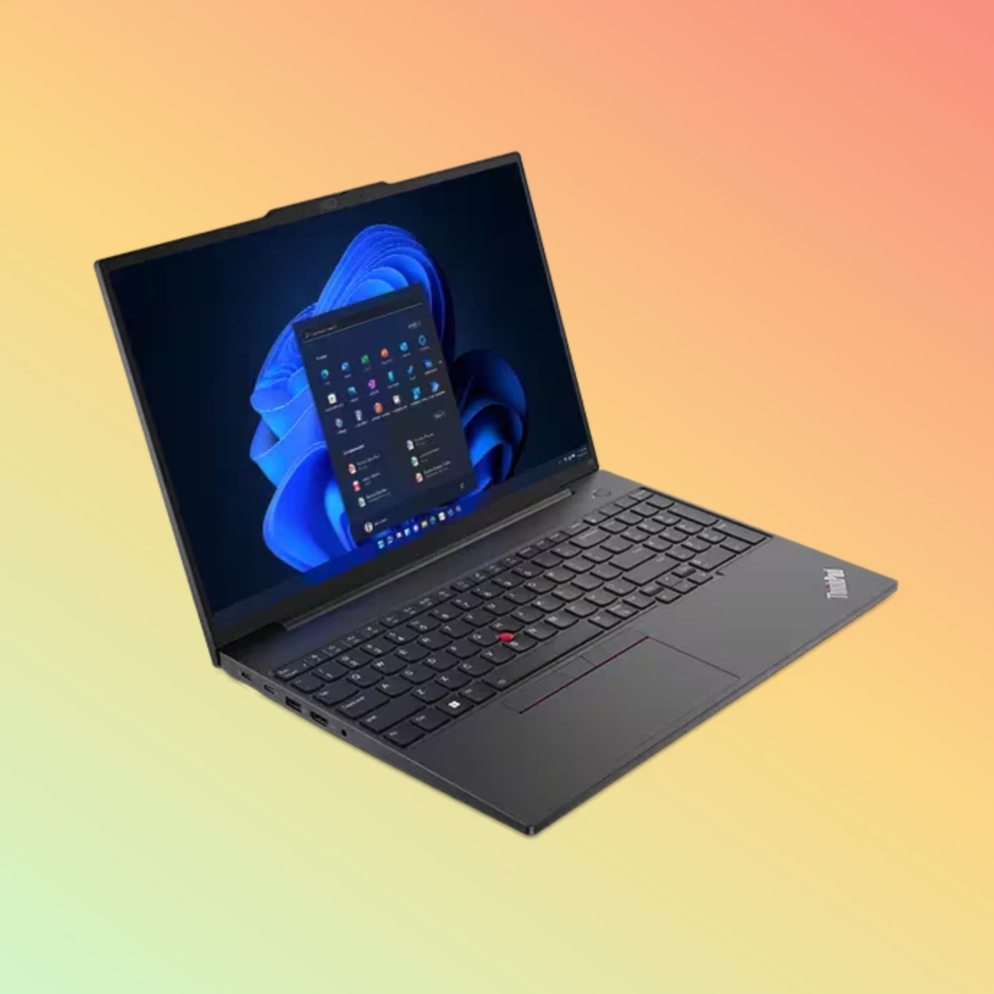 Lenovo ThinkPad E16 i7 laptop with 16.0" WUXGA AG display