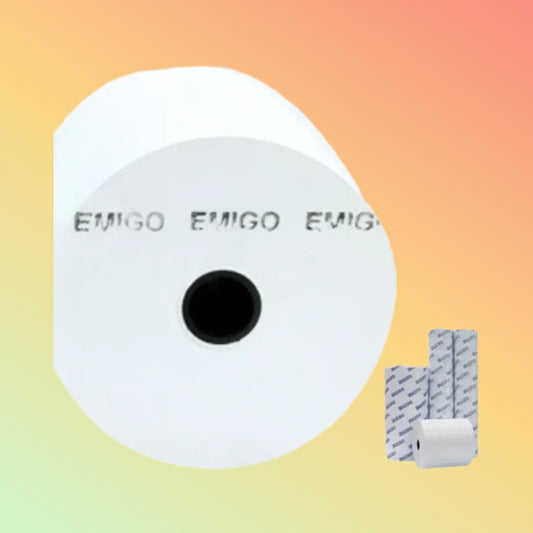 EMIGO Thermal Roll 80MM x 80M – Pack of 60 Rolls