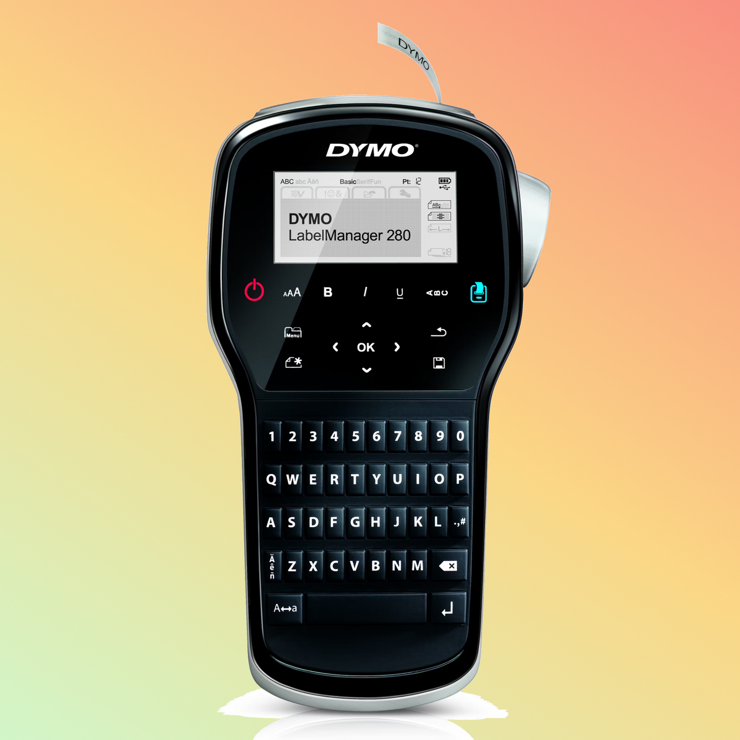 DYMO LabelManager 280 Rechargeable Portable Label Maker