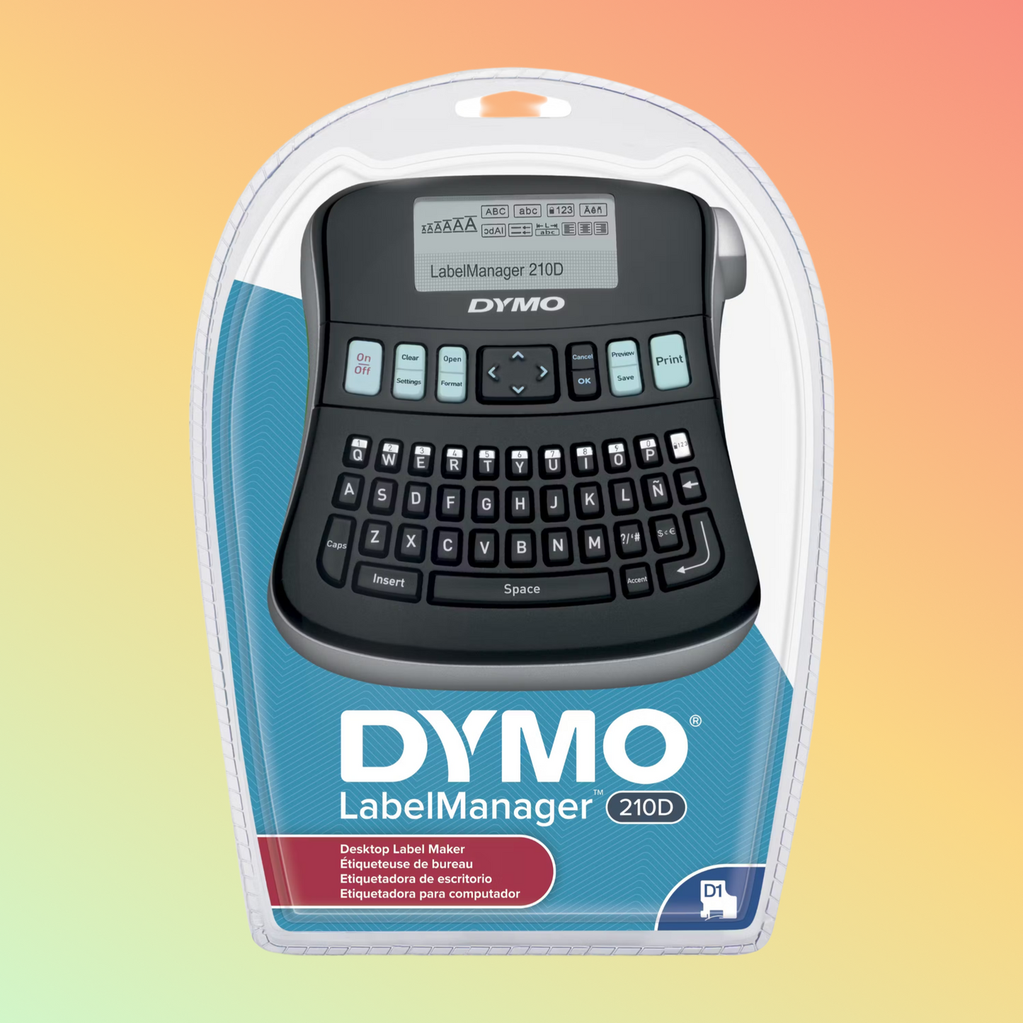 DYMO LabelManager 210D All-Purpose Portable Label Maker