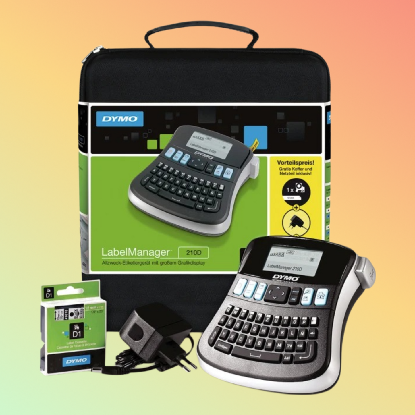 DYMO LabelManager 210D Label Maker Kit