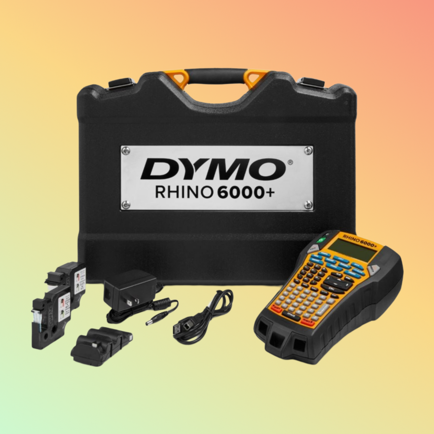 DYMO Rhino™ 6000+ Industrial Label Maker with Carry Case