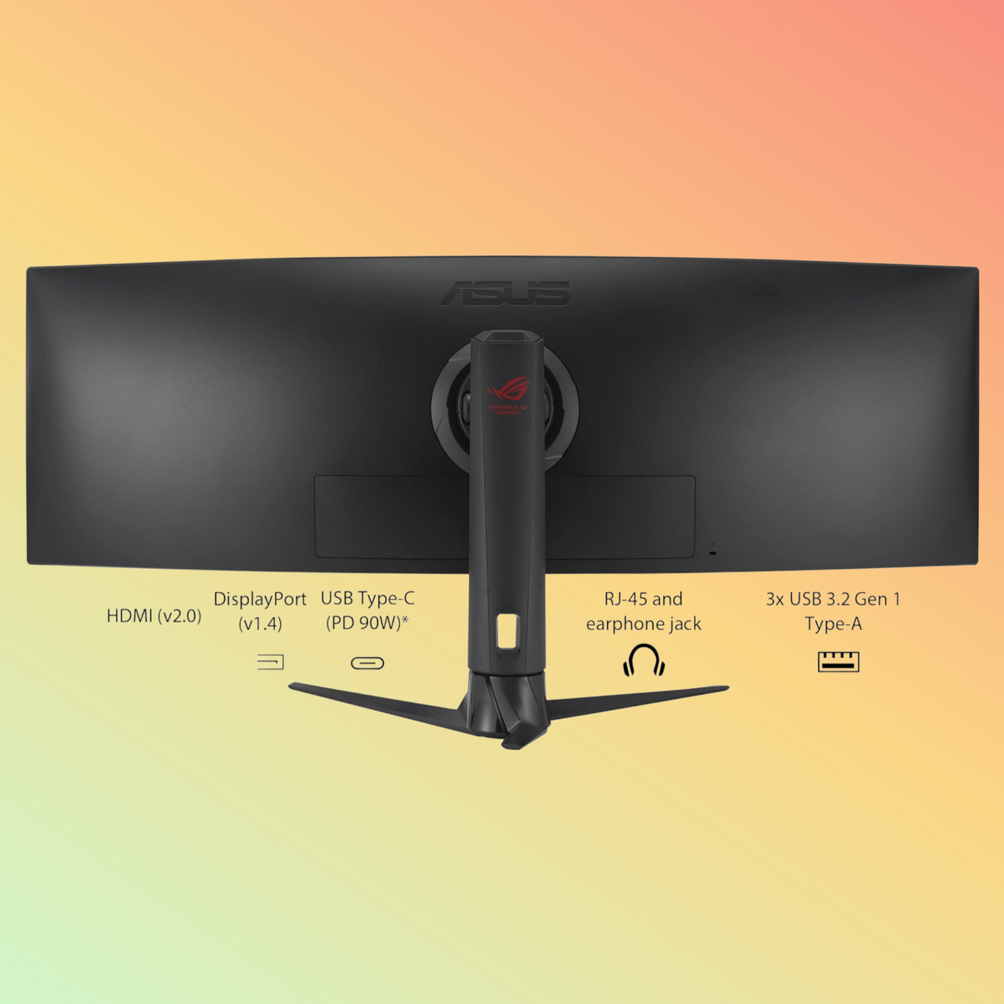 ASUS ROG XG49WCR 49'' 1ms 165Hz Ultra Wide - Curved Monitor