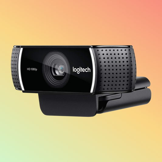 كاميرا ويب Logitech C922 Pro Stream بدقة 1080 بكسل