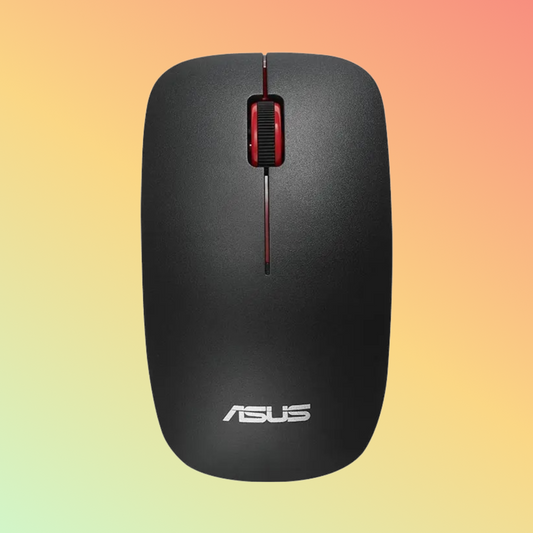 ASUS WT300 एर्गोनोमिक वायरलेस ऑप्टिकल माउस 2.4Ghz - काला