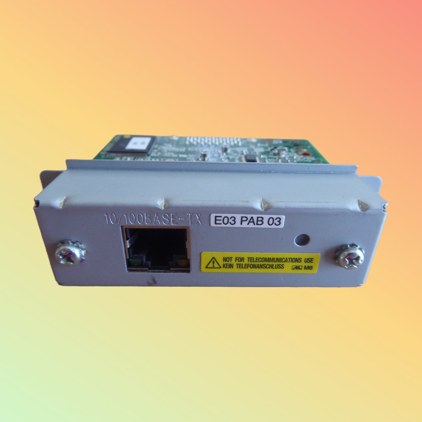 Epson UB-E03 Ethernet Interface Board Compatibility with Various TM Printers