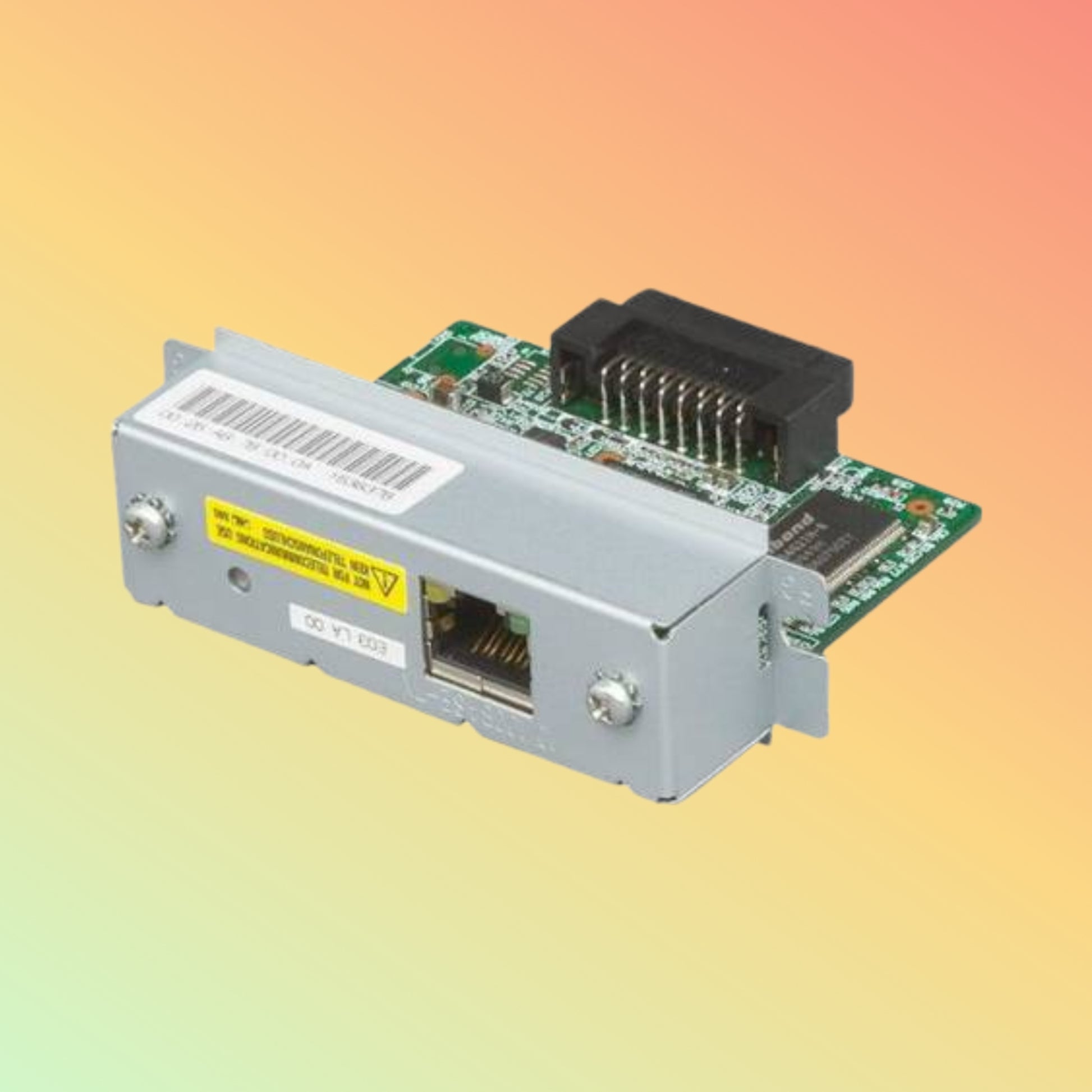 Detailed View of the Epson UB-E03 Ethernet Interface Board