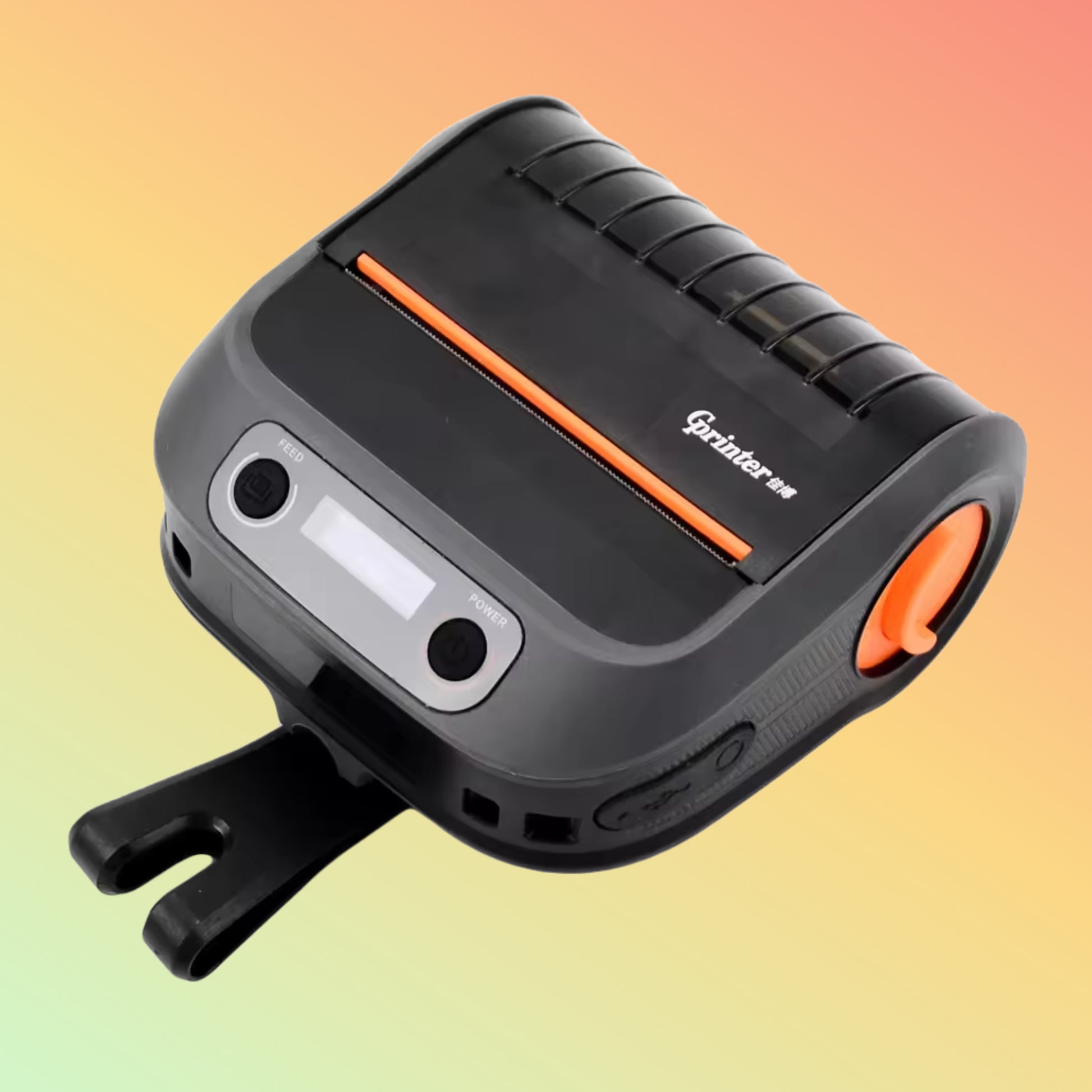 "Gprinter GP-M323 Portable Thermal Printer Front View"