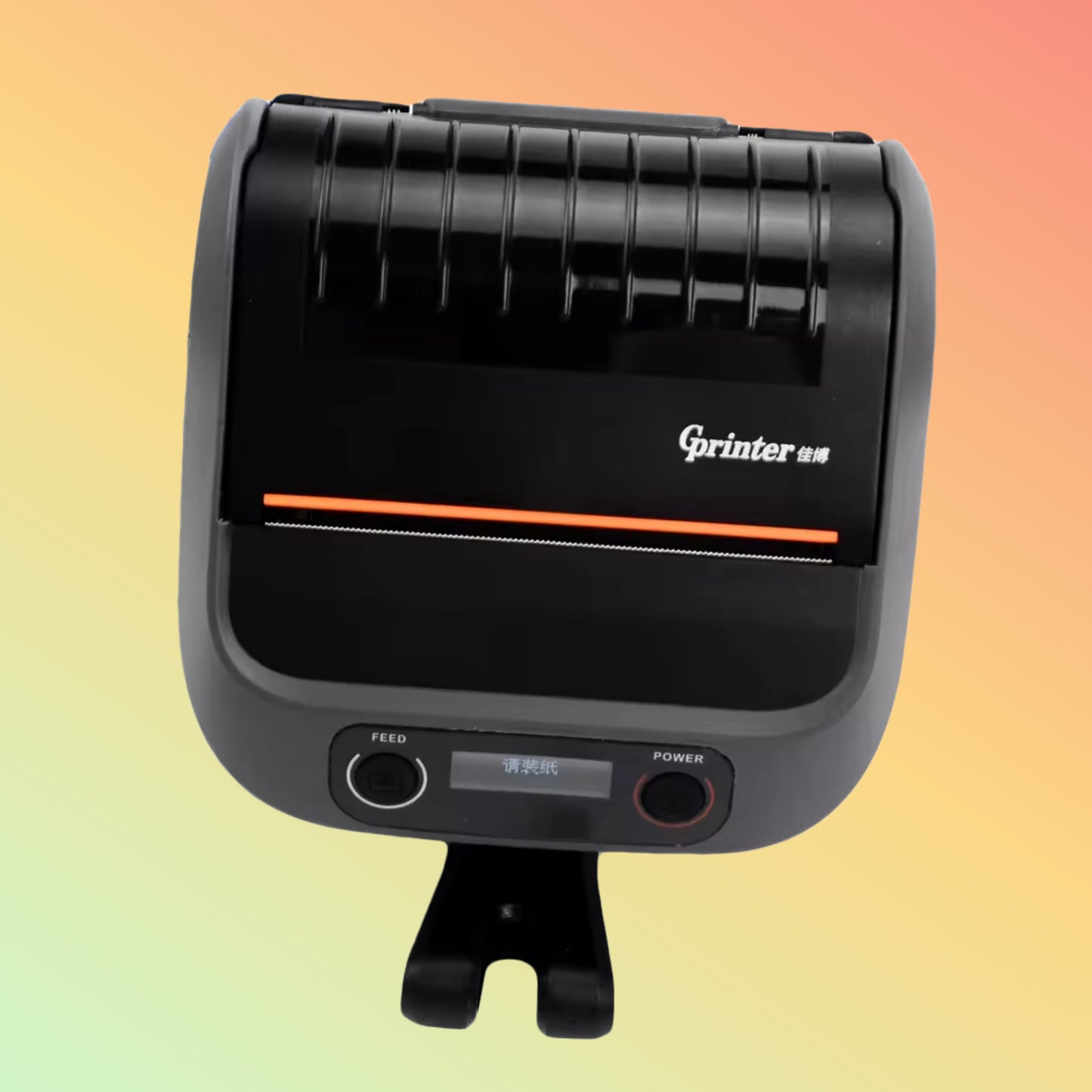 "Gprinter GP-M323 Showing Print Output"