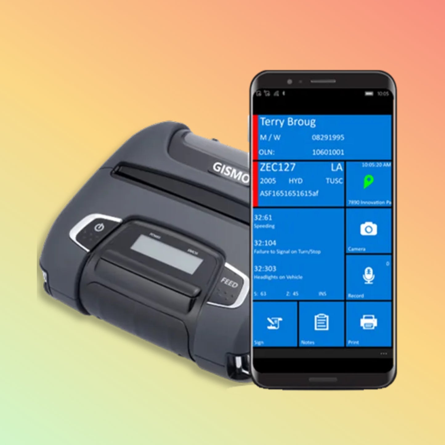 Woosim WSP-I450 Mobile Printer