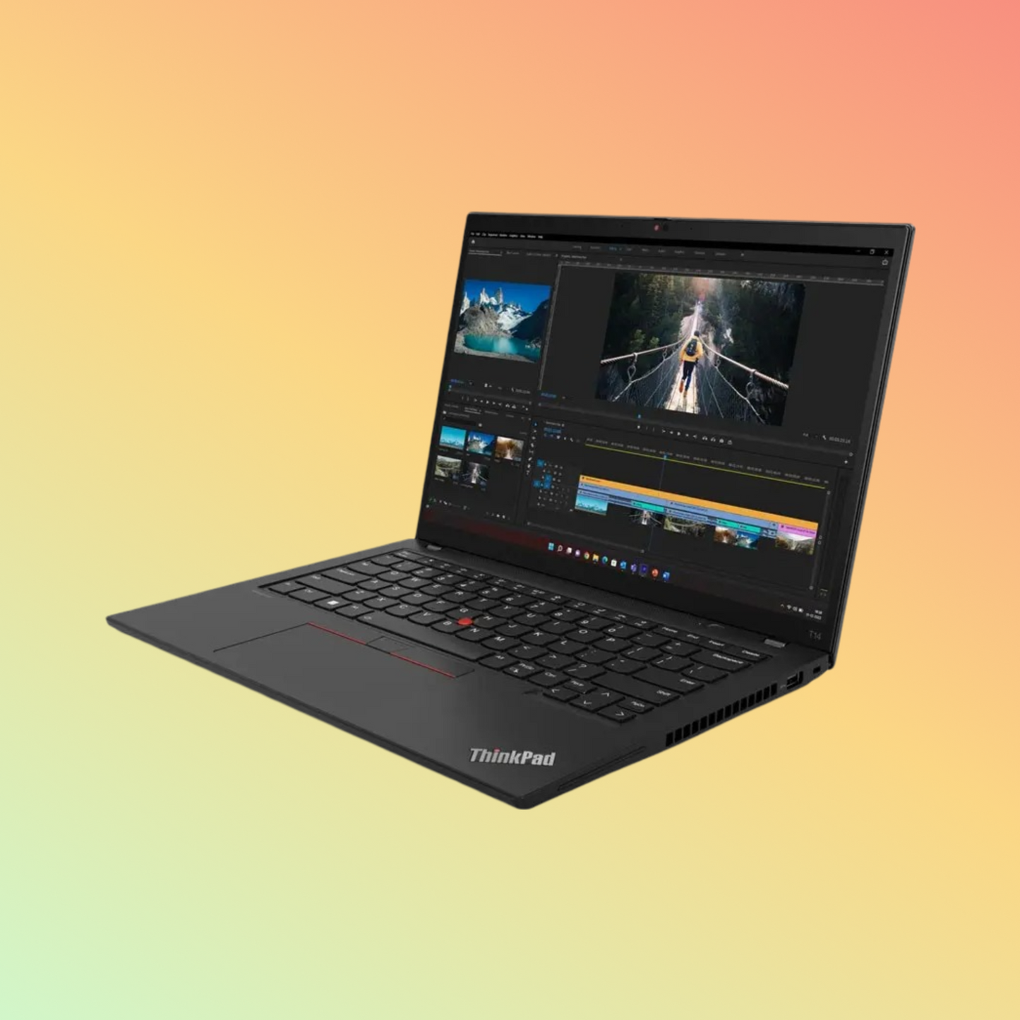 Lenovo T14-21ML000AGR Intel Core Ultra 7-155U 16GB RAM 512GB SSD Black