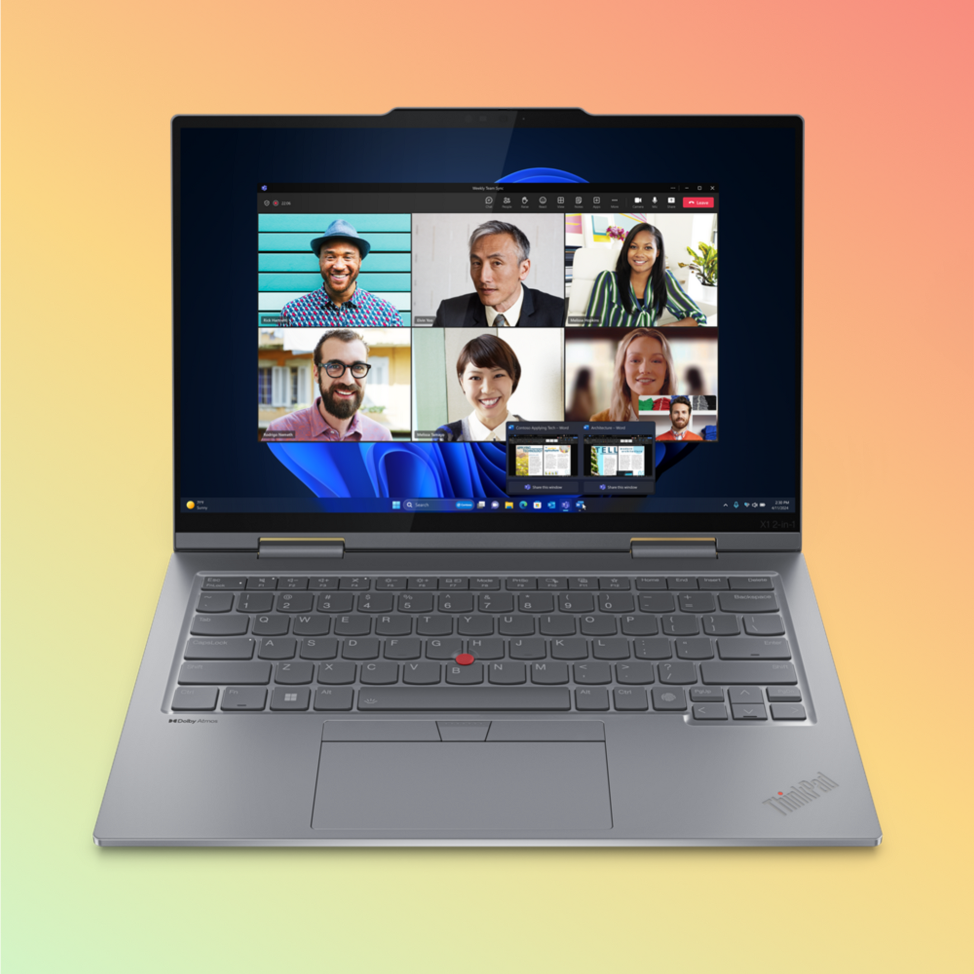 लेनोवो X1-21KE0056GR इंटेल कोर अल्ट्रा 7-155U 16GB RAM 1TB SSD ग्रे