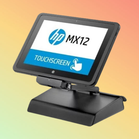 "Side view of the HP Pro x2 612 G2 highlighting its compact, ergonomic design."