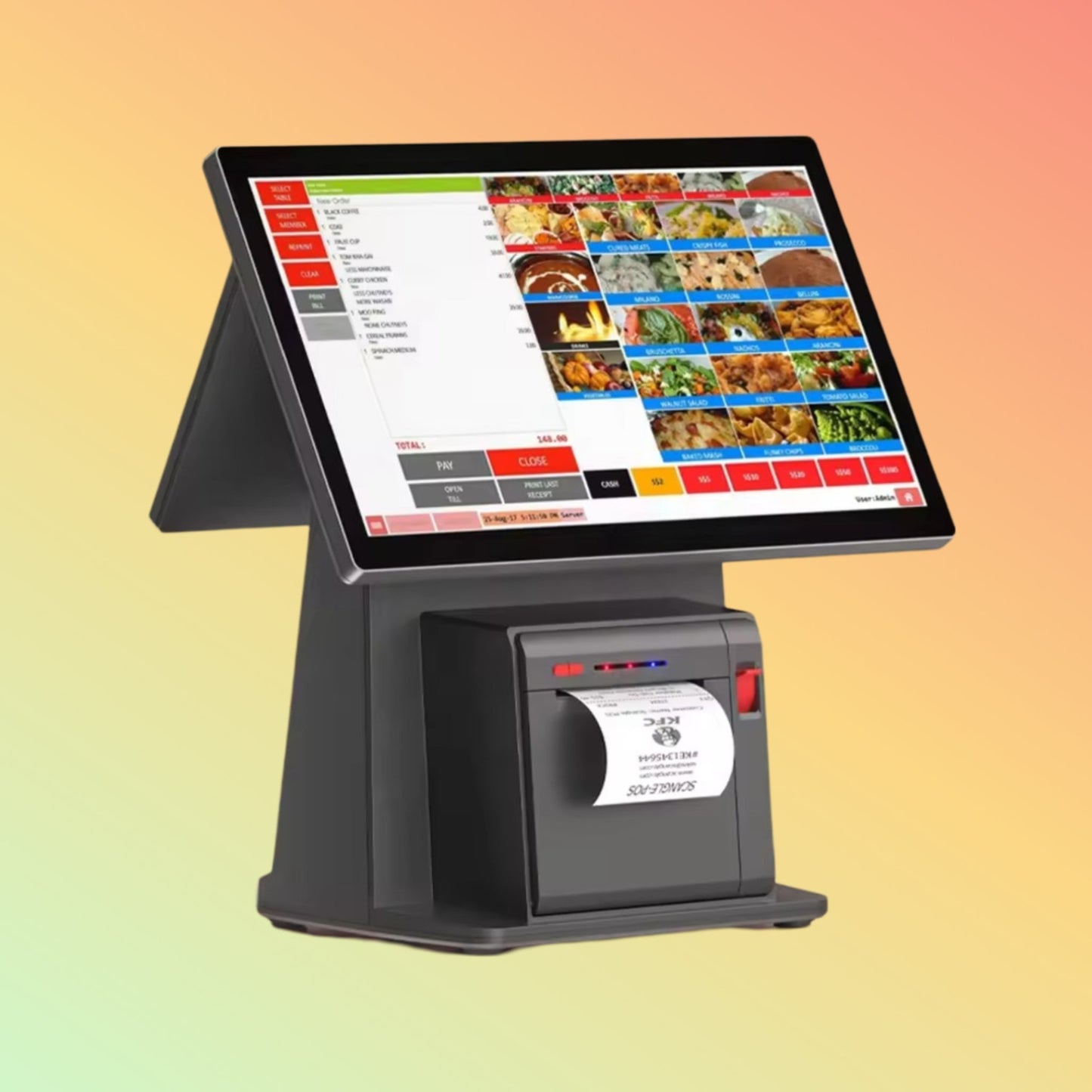 NEOTECH NT-R2001 14" Touch Screen POS Terminal | Intel Core i5