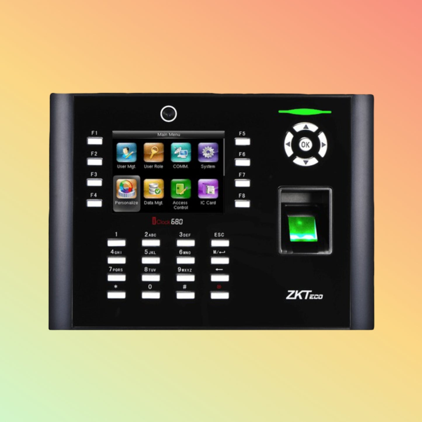 ZKTeco iClock 680 Fingerprint Reader