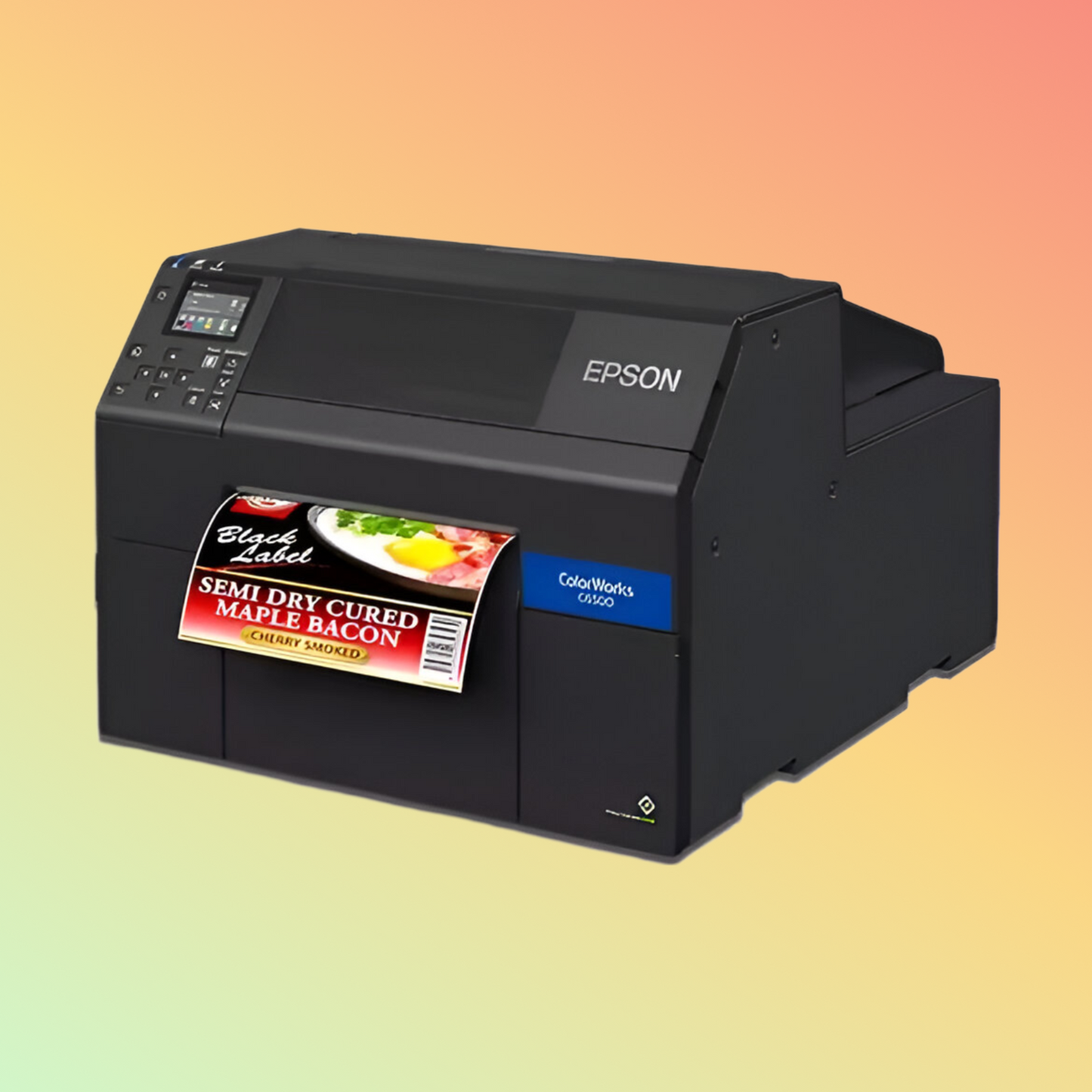 8 Inch A4 Color Labels Printer CW-C6500A/P Color Inkjet Label Printer