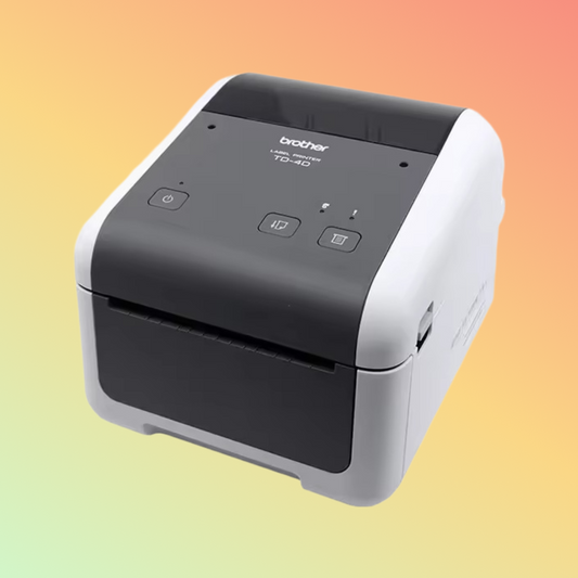 Brother TD-4420DN TD-4420TN 4-inch Thermal Desktop Barcode Printer Wireless Network Label Printer