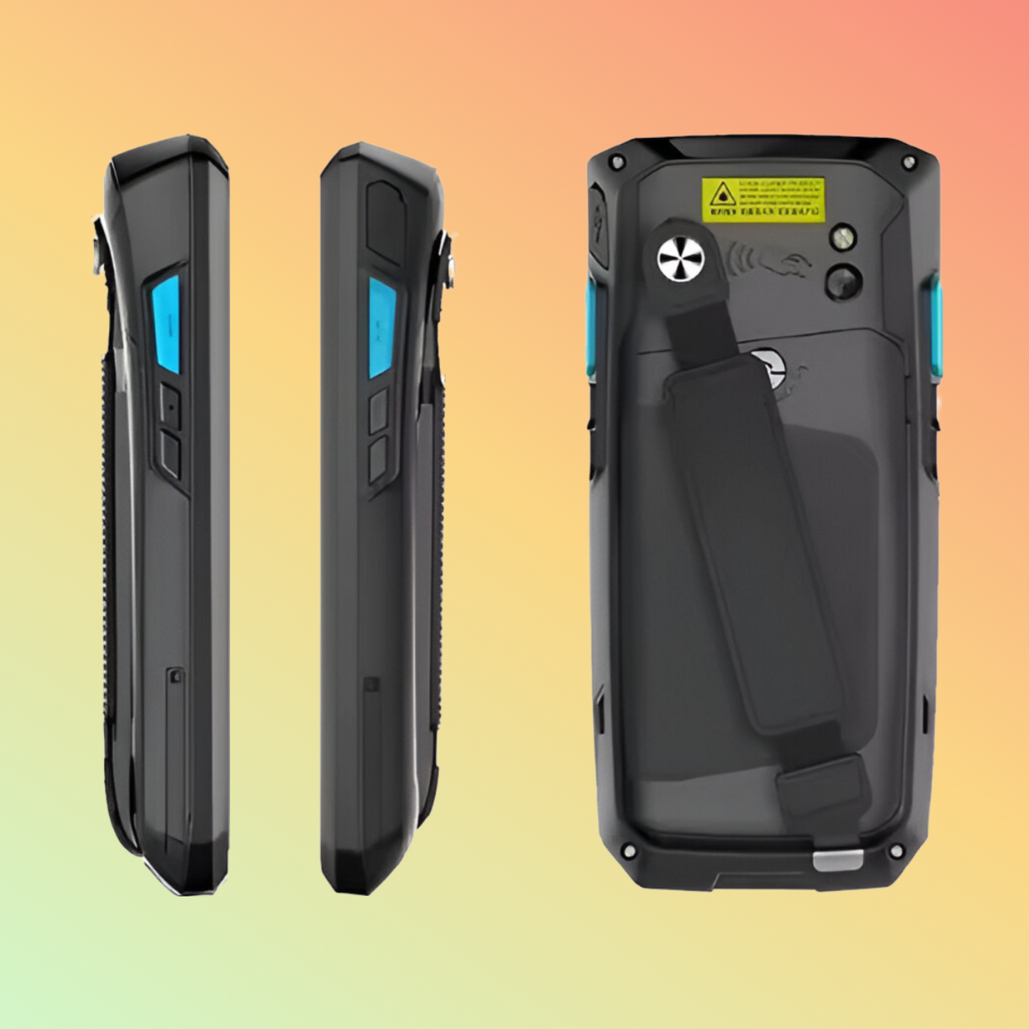 T80 Rugged handheld terminal data scanning android 8.0 1d 2d QR code barcode scanner