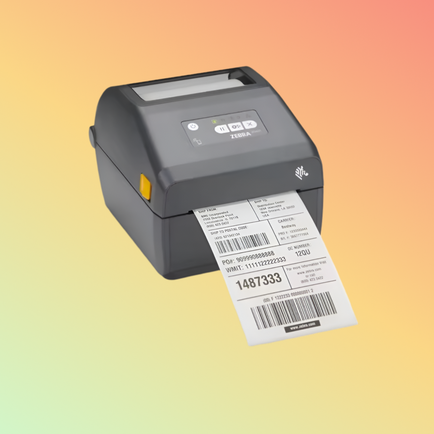 Zebra ZD421 Original Thermal Barcode Label Printer 300dpi Desktop Barcode Label Printer